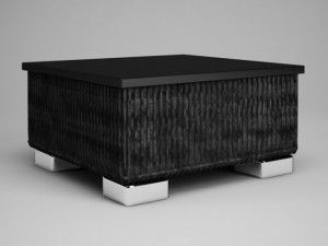 cgaxis black living room table 32 3D Model