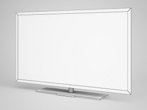 cgaxis tv 02 Modèle 3D