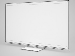 cgaxis tv 04 Model 3D