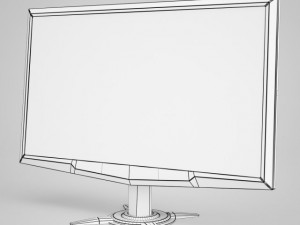 cgaxis lcd monitor 02 3D Модель