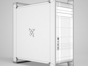 cgaxis computer case 3D-Modell