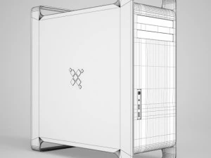 корпус компьютера cgaxis 3D Модель