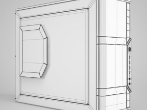 cgaxis pc case 3D Model