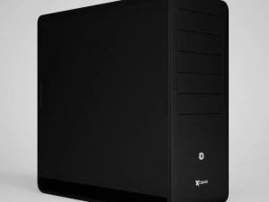 cgaxis PC-Geh&auml;use 02 3D Modell