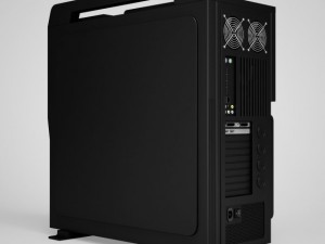 cgaxis pc case 03 3D Модель