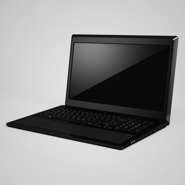 cgaxis black notebook 3D मॉडल .c4d .max .obj .3ds .fbx .stl .blend 