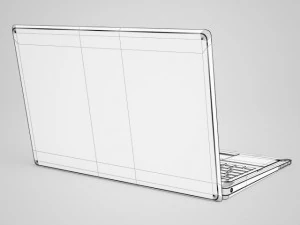 cgaxis чорний блокнот 3D Модель