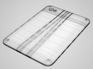 cgaxis tablet Modelo 3D