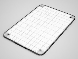 cgaxis tablet Modelo 3D