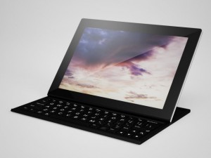 cgaxis tablet with keyboard 3D Model