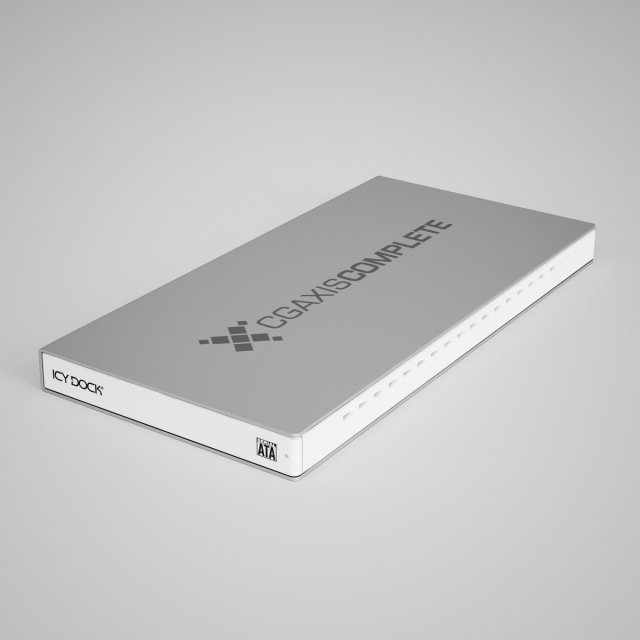 cgaxis external hdd 02 3D Model .c4d .max .obj .3ds .fbx .stl .blend 