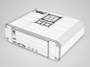 cgaxis digital projector Modèle 3D