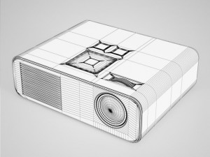cgaxis digital projector Modèle 3D