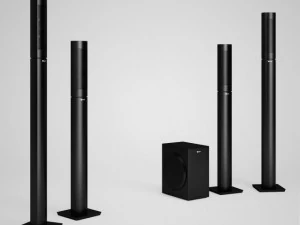 Zestaw głośnik&oacute;w cgaxis Model 3D