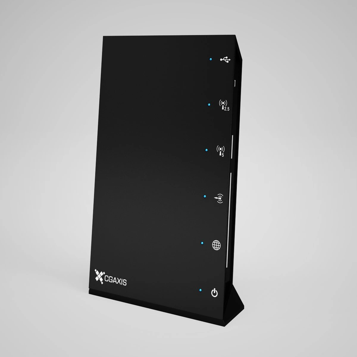 cgaxis wifi router 02 3D Model .c4d .max .obj .3ds .fbx .stl .blend