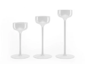 흰 촛대 3D 모델