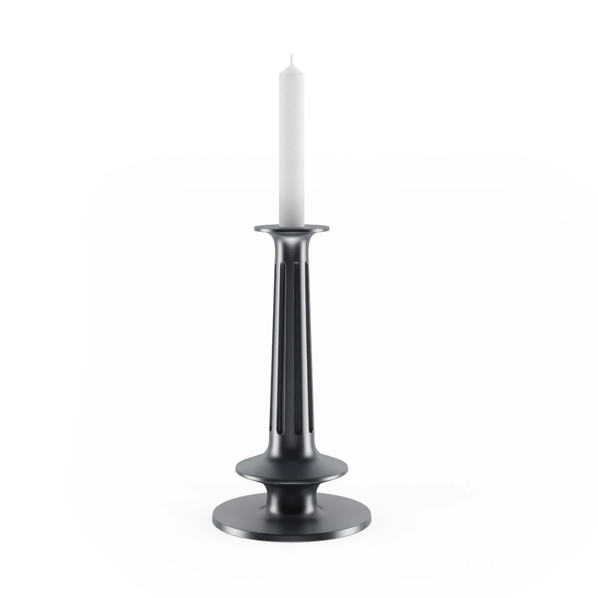 metal candlestick 3D Model .c4d .max .obj .3ds .fbx .stl .blend 