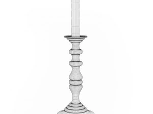 casti&ccedil;al cromado Modelo 3D