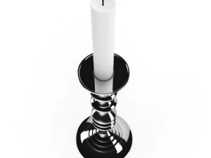 casti&ccedil;al cromado Modelo 3D