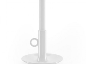 white candlestick 3D Model
