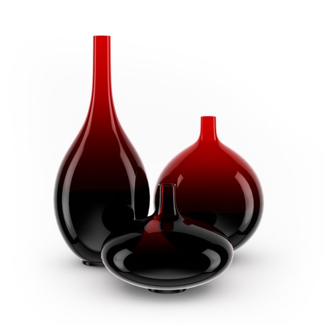 decorative vases Modèle 3D .c4d .max .obj .3ds .fbx .stl .blend 