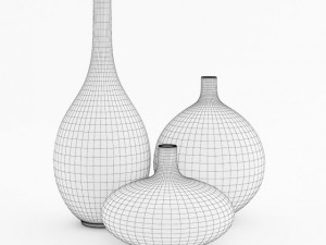 decorative vases Modèle 3D