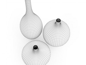 decorative vases Modèle 3D