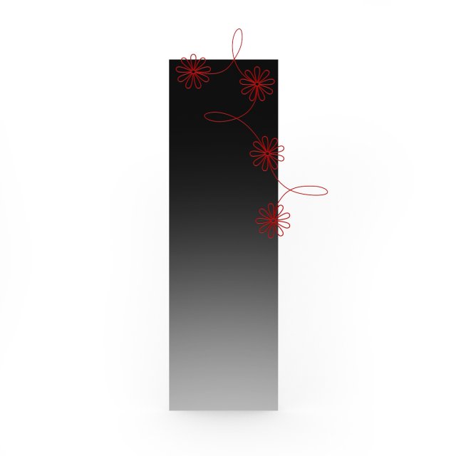 mirror with ornament Modelo 3D .c4d .max .obj .3ds .fbx .stl .blend 