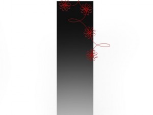 mirror with ornament 3D-Modell