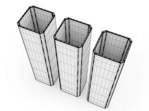 decorative vases 3D Model