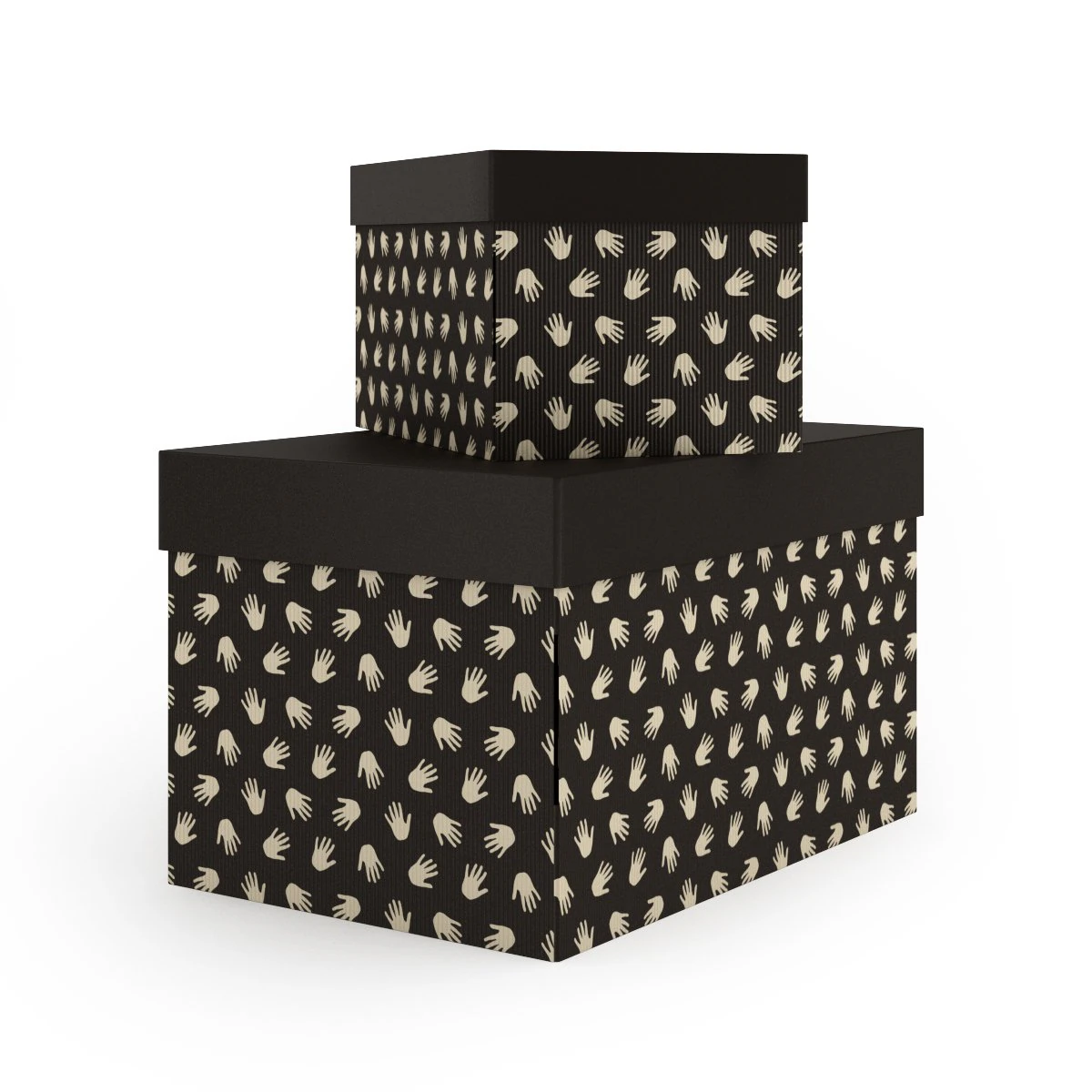 boxes with cover 3D Model .c4d .max .obj .3ds .fbx .stl .blend 