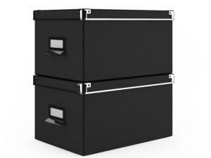 document boxes 3D-Modell