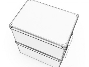 document boxes 3D Model
