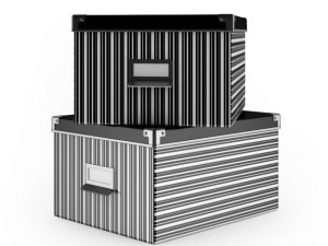 document boxes 3D-Modell