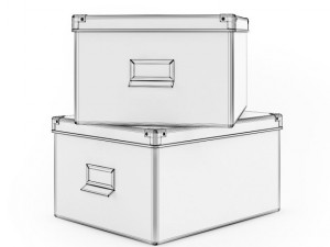 document boxes 3Dモデル
