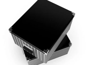 문서 상자 3D 모델