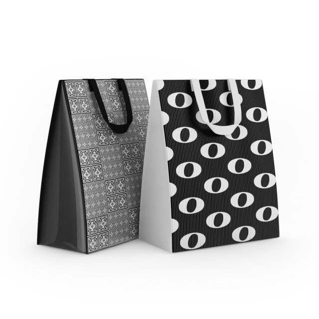 shopping bags 3D Model .c4d .max .obj .3ds .fbx .stl .blend 