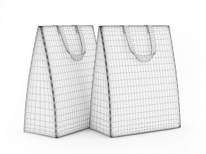shopping bags 3D Model