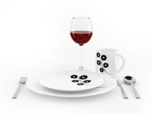 tableware set 3Dモデル