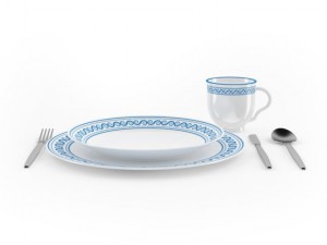 tableware set 3D Model