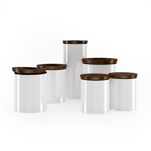 spice containers 3D-Modell .c4d .max .obj .3ds .fbx .stl .blend 