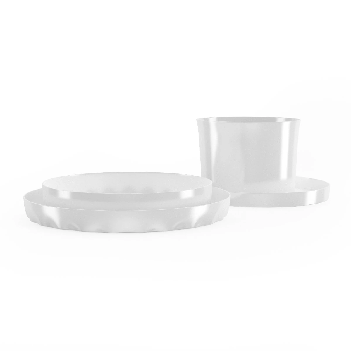 baking plates 3D Model .c4d .max .obj .3ds .fbx .stl .blend 