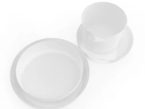 baking plates 3D Model