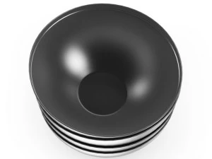 metal bowls 3D Model