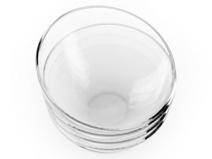 glass bowls 3D मॉडल