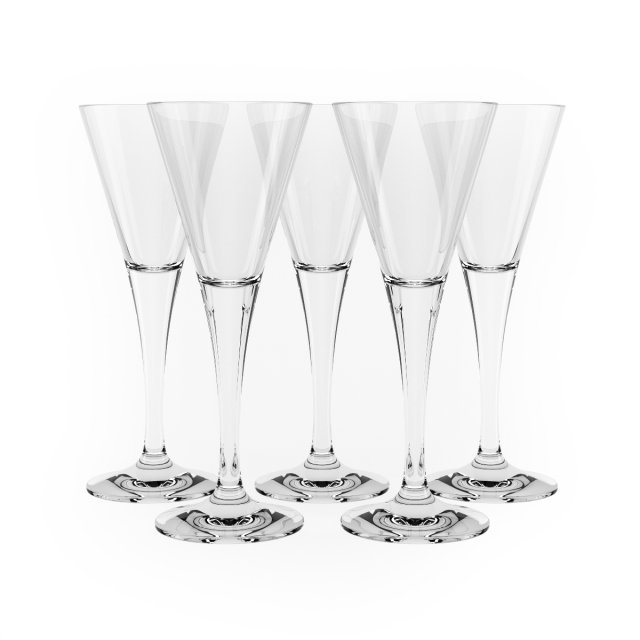 champagne glasses 3D-Modell .c4d .max .obj .3ds .fbx .stl .blend 