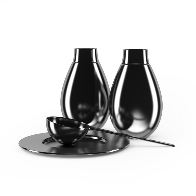 pepperbox and salt cellar 3D Modell .c4d .max .obj .3ds .fbx .stl .blend