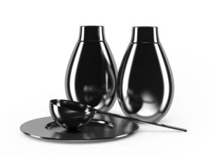 перечниця і сільничка 3D Модель