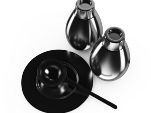 pepperbox and salt cellar Modelo 3D