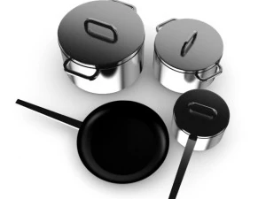 zestaw do gotowania Model 3D